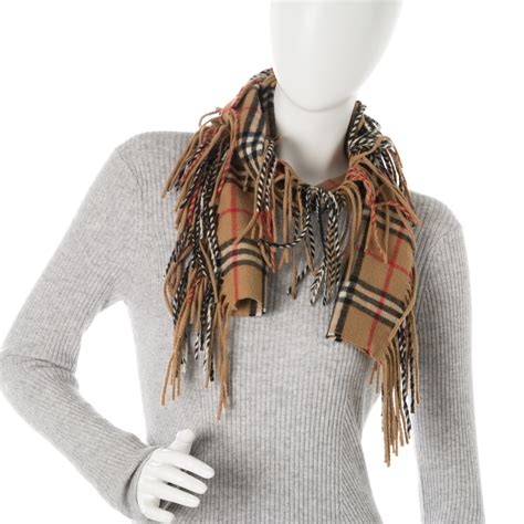 burberry scarf with fringe|burberry scarf sale outlet.